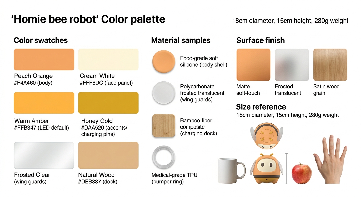 Homie design color board